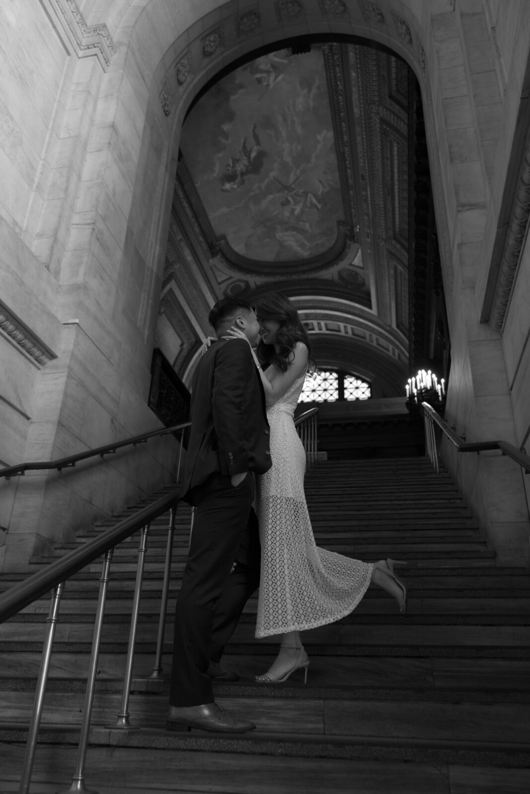NYPL Wedding Portraits | NYC Wedding Photographer