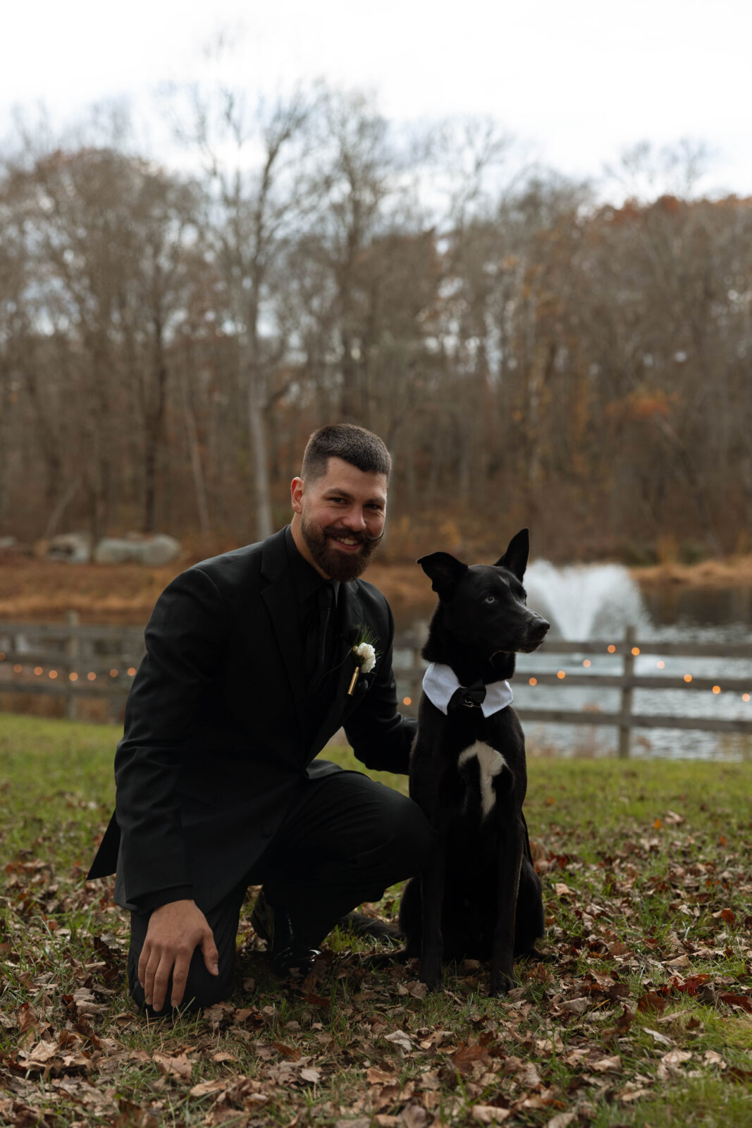 David & Newman | Swansea MA Backyard Wedding