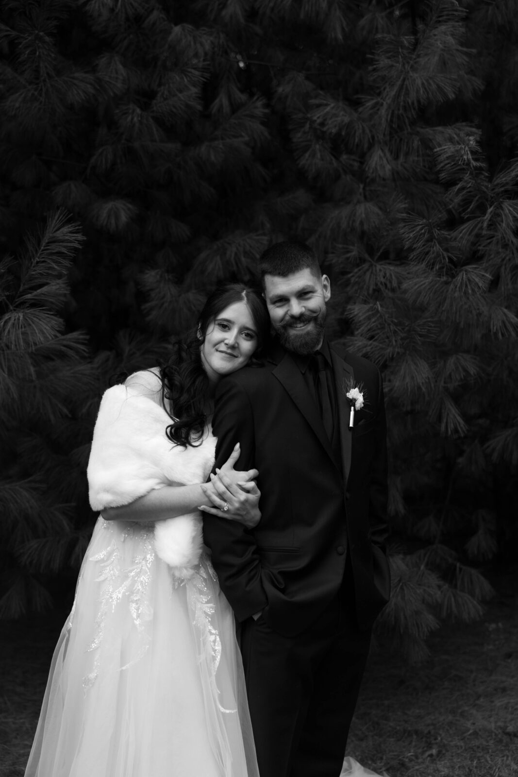 Bridal Portraits | Caitlin, David | Swansea MA Backyard Wedding