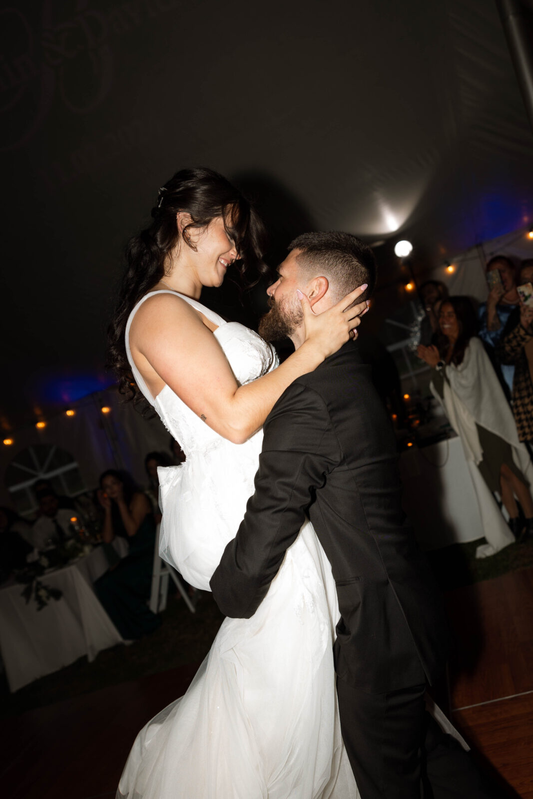 First Dance | Caitlin & David | Backyard Wedding Swansea MA
