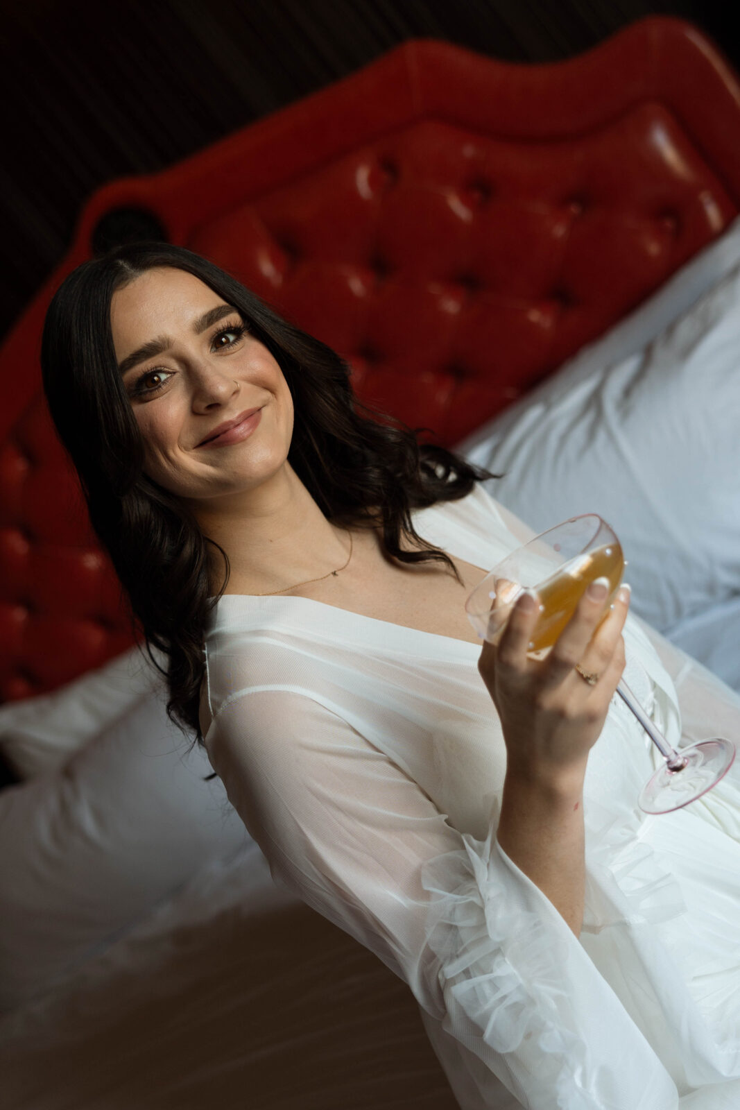 Kelsey getting ready | RI wedding photographer