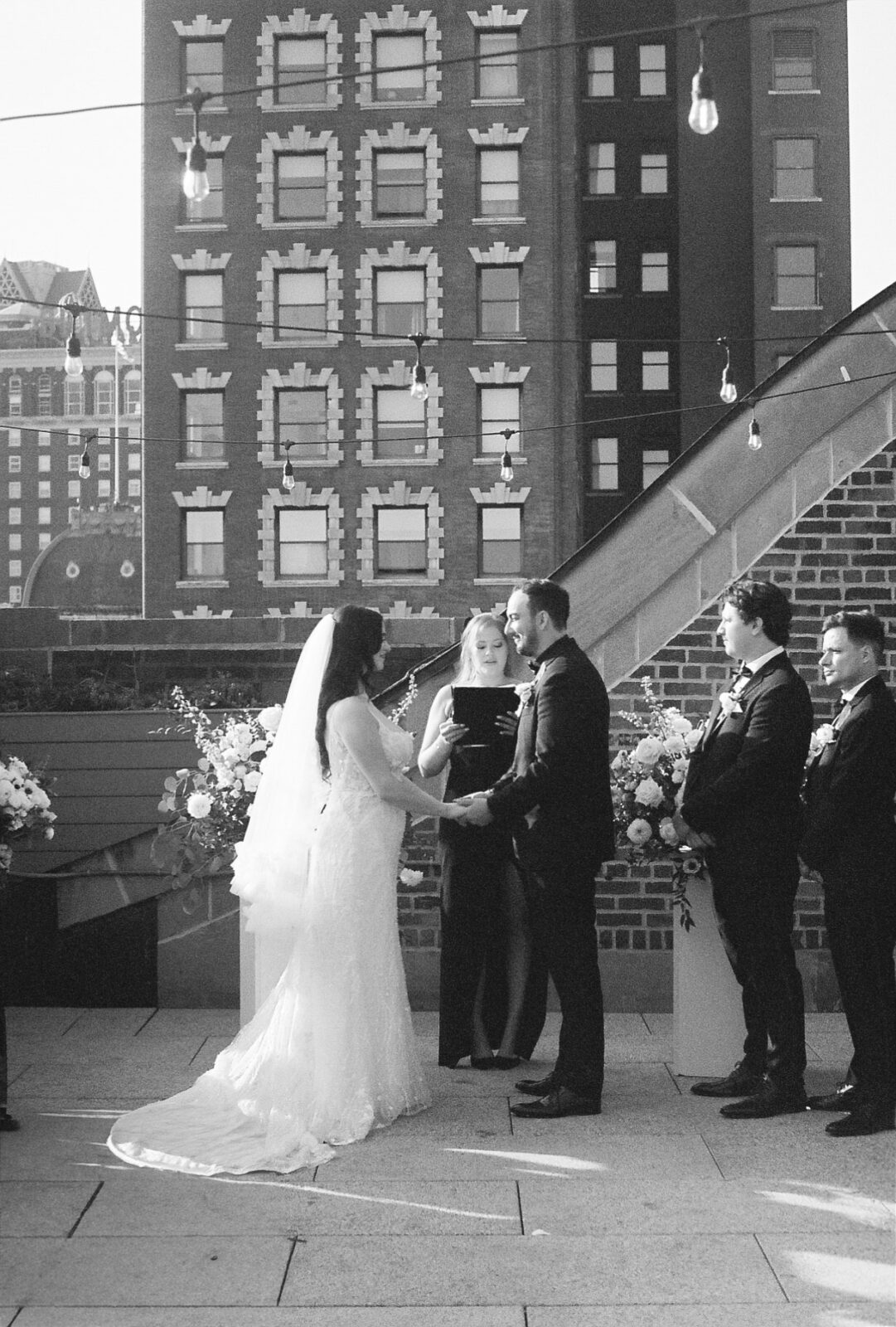 Ballroom at The Providence G | Ceremony on 35mm Film