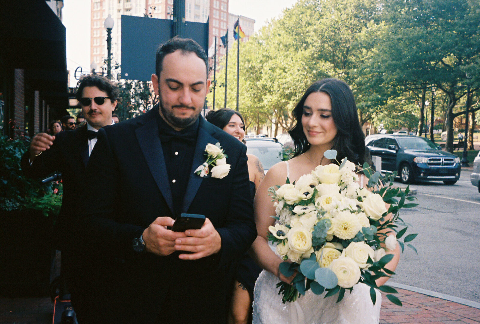Downtown Providence RI Wedding
