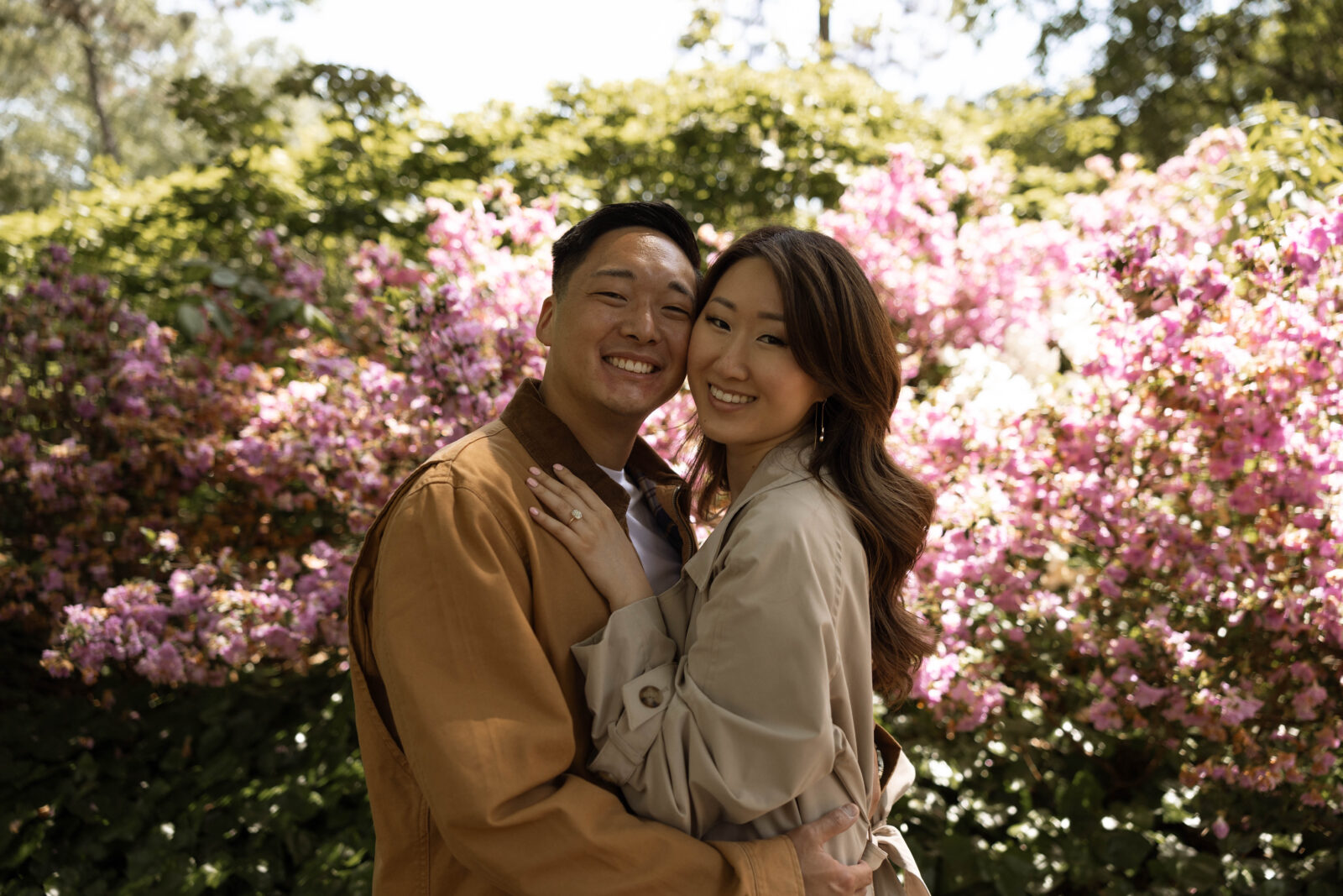 Central Park Spring Engagement Photos | NYC Wedding Photographer