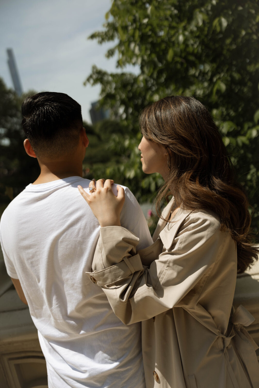 Minhee and Chris | Central Park Spring Engagement Photos